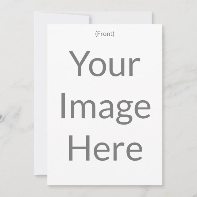 Invitación Crea tu propio 5" x 7" Frente y dorso mate (Anverso)