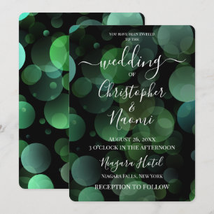 Invitación Crea tu propio Big Bubble Bokek Verde
