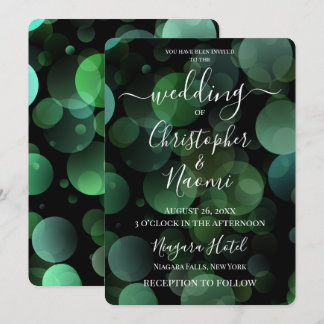 Invitación Crea tu propio Big Bubble Bokek Verde