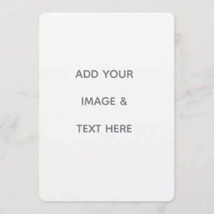 Invitación Crea tu propio blanco 