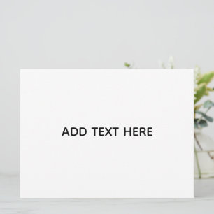 Invitación Crea tu propio blanco 