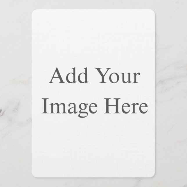 Invitación Crea tu propio blanco (Anverso)