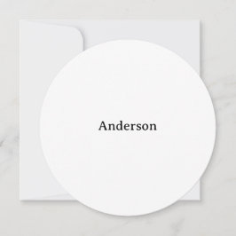 Invitación Crea tu propio círculo de 5,25" x 5,25"