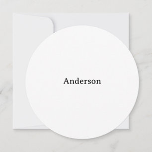 Invitación Crea tu propio círculo de 5,25" x 5,25"