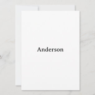 Invitación Crea tu propio cuadrado 5.5" x 7.5"