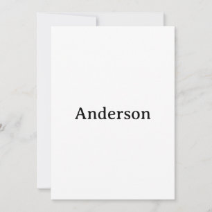 Invitación Crea tu propio cuadrado 5" x 7"