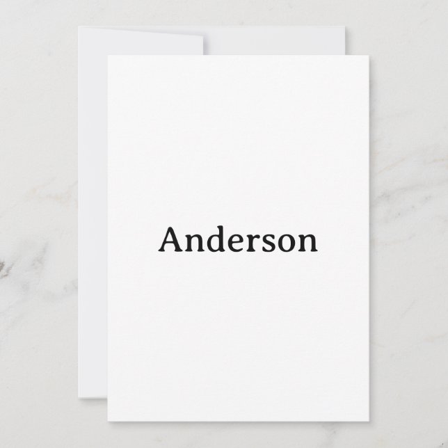 Invitación Crea tu propio cuadrado 5" x 7"  (Anverso)