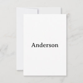 Invitación Crea tu propio cuadrado de 3,5" x 5"