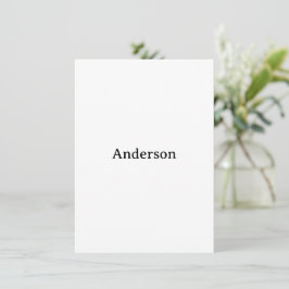 Invitación Crea tu propio cuadrado de 4,5" x 6,25"