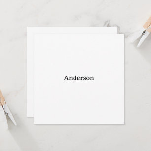 Invitación Crea tu propio cuadrado de 5,25" x 5,25"