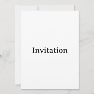 Invitación Crea tu propio cuadrado de 5,5" x 7,5"