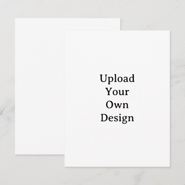 Invitación Crea tu propio cuadrado personalizado simple de 4, (Anverso / Reverso)