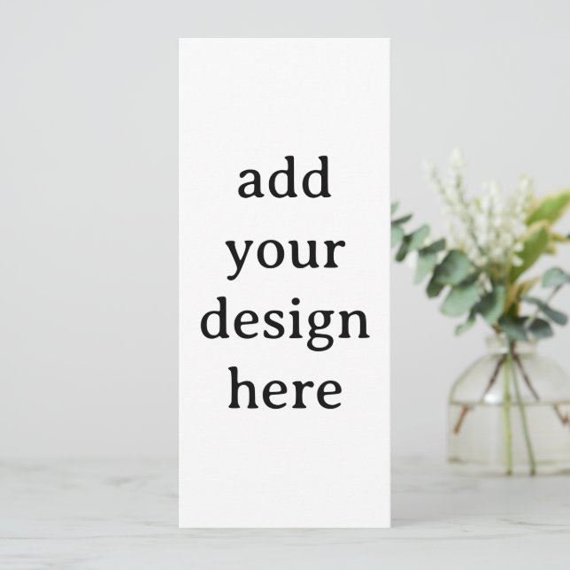 Invitación Crea tu propio cuadrado personalizado simple de 4" (Anverso de pie)