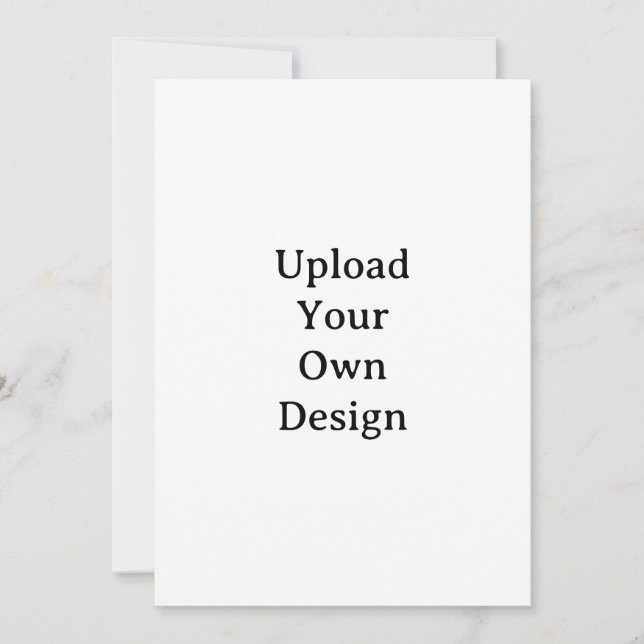Invitación Crea tu propio cuadrado personalizado simple de 5" (Anverso)