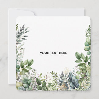 Invitación Crea tu propio diseño botánico