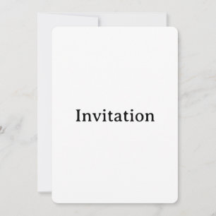 Invitación Crea tu propio diseño redondeado de 5" x 7"