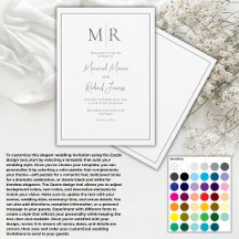 Crea Tu Propio Monograma Elegante Boda