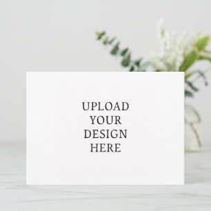 Invitación Crea tu propio paisaje de 5 x 7