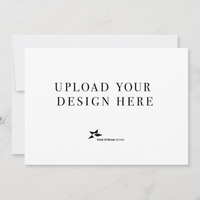 Invitación Crea tu propio paisaje de 7x5 (Anverso)