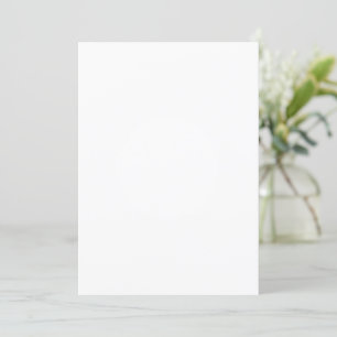 Invitación Crea tu propio personalizable blanco