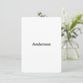 Invitación Crea tu propio redondeado 4,5" x 6,25"