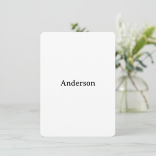 Invitación Crea tu propio redondeado 4,5" x 6,25"
