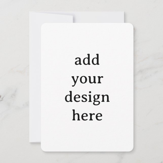 Invitación Crea tu propio simple personalizado redondeado 4.5 (Anverso)