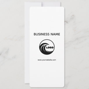 Invitación Crea tu propio simple profesional: 4" x 9.25"