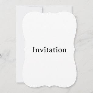 Invitación Crea tu propio soporte personalizado simple 5" x 7
