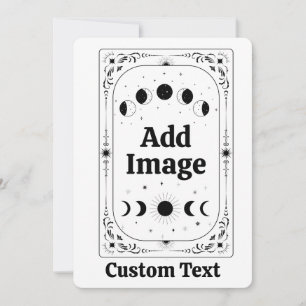 Invitación Crea tu propio tarot astrologico zodiac sol luna