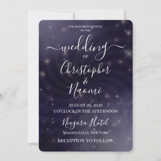 Invitación Crea tus propias estrellas en espiral para tu boda