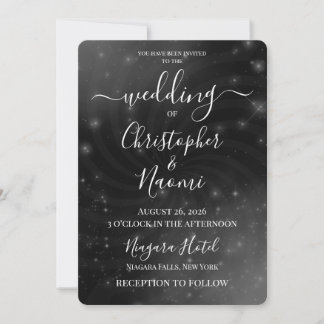 Invitación Crea tus propias estrellas en espiral para tu boda