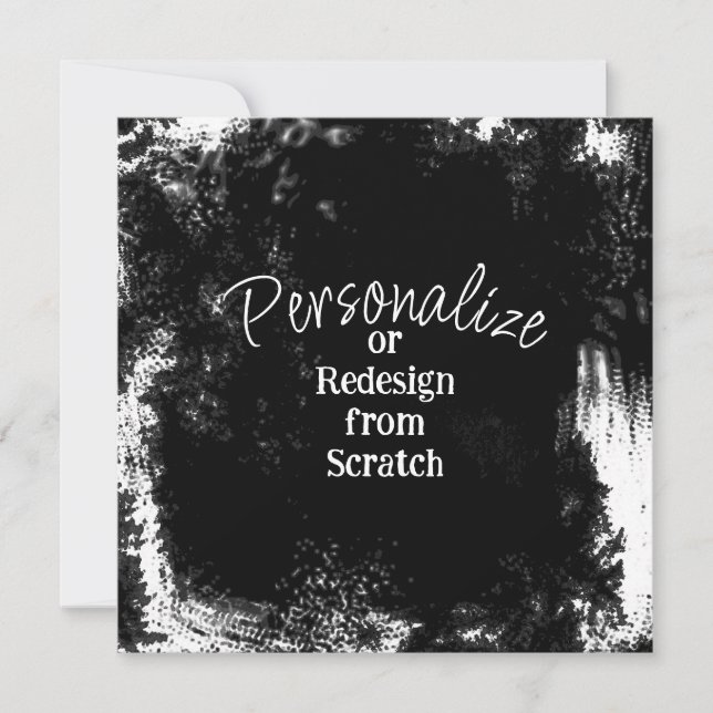 Invitación Crea tus Propios Personalizados (Anverso)