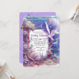Invitación Creaciones Mágicas de Fantasía Encantada