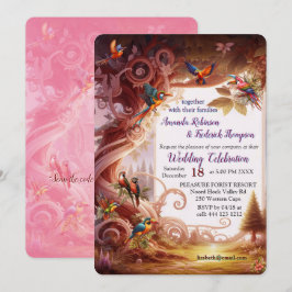 Invitación Creaciones Mágicas de Fantasía Encantada