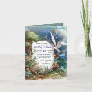 Invitación Creaciones Mágicas de Fantasía Encantada
