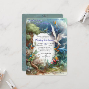 Invitación Creaciones Mágicas de Fantasía Encantada