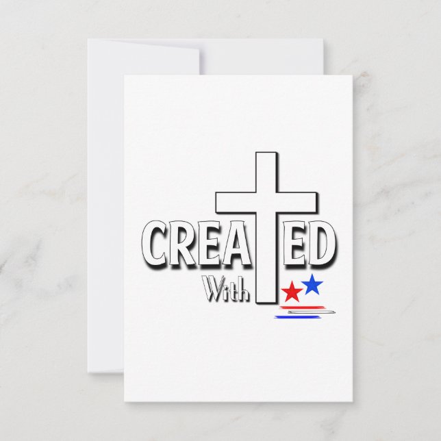 Invitación Creado con Estados Unidos Feliz 4 de Julio (Anverso)