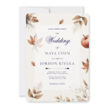 Cream Autumn Harvest Season Boda