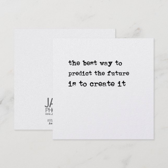 Invitación CREANDO 5.25 x 5.25 (Anverso / Reverso)