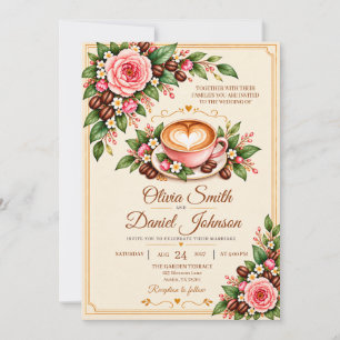 Invitación Creando una hermosa historia de amor para siempre