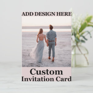 Invitación crear su personalizado único