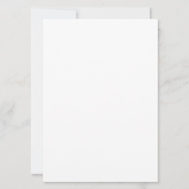 Invitación Crear su propio blanco (Anverso)