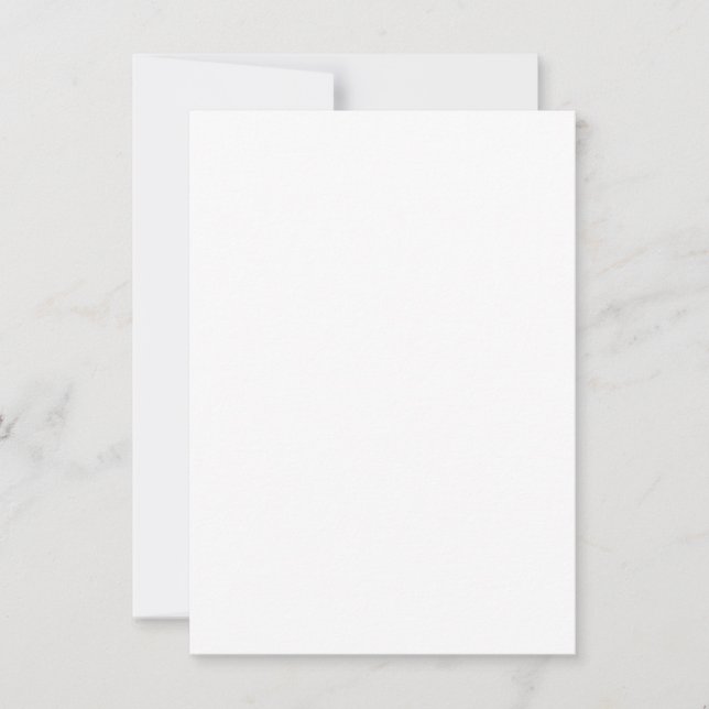 Invitación Crear su propio blanco (Anverso)