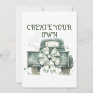 Invitación Crear su propio Boda