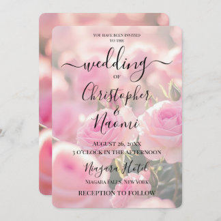 Invitación Crear su propio Bonito Personalizado Roses rosas