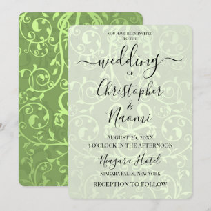 Invitación Crear su propio patrón metálico original