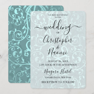 Invitación Crear su propio patrón metálico original