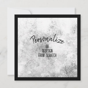 Invitación Crear su propio personal