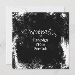 Invitación Crear su propio personal